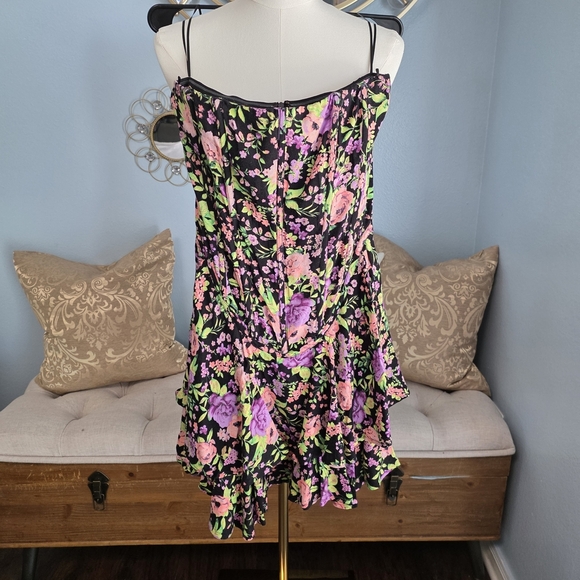 AFRM Pink and Purple Brandis Dress - Picture 3 of 7